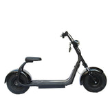 1500W Fat Tire Hardtail Electric Scooter | 18" Tire | Front Suspension | 60V Li-Ion Battery-Electric City Rides