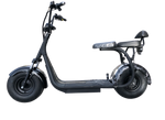 2000W Fat Tire Hardtail Electric Scooter | Front Suspension | 60V/12ah Li-Ion Battery-Electric City Rides