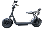 2000W Fat Tire Hardtail Electric Scooter | Front Suspension | 60V/12ah Li-Ion Battery-Electric City Rides