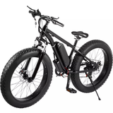 350W X26 NEW Fat Tire E-Bike/Electric Mountain Bike | Front Suspension | 48V/10ah Li-Ion Battery