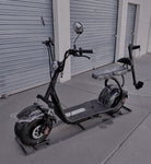 Fat Tire 2000w Golf Course Electric Scooter | Front Suspension | 60V 12AH Lithium Powered Scooter-Electric City Rides